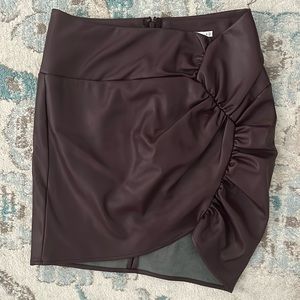 ASTR The Label eggplant skirt